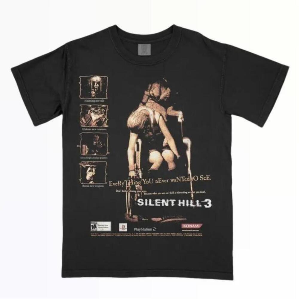 Silent Hill 3 - Poster  T-Shirt , Shirts Men, Men Gifts, Shirt